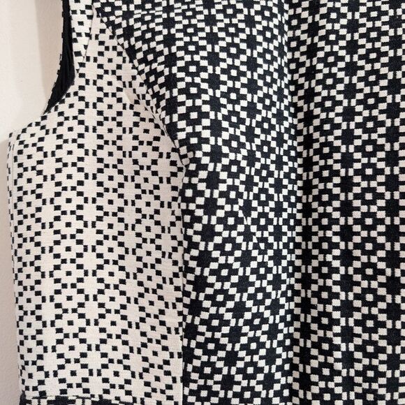 J. Crew fitted Geometric Tapestry Jacquard Sheath Dress size 4 nwot - Picture 9 of 12